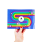 Retro Rainbow Sticker Collector