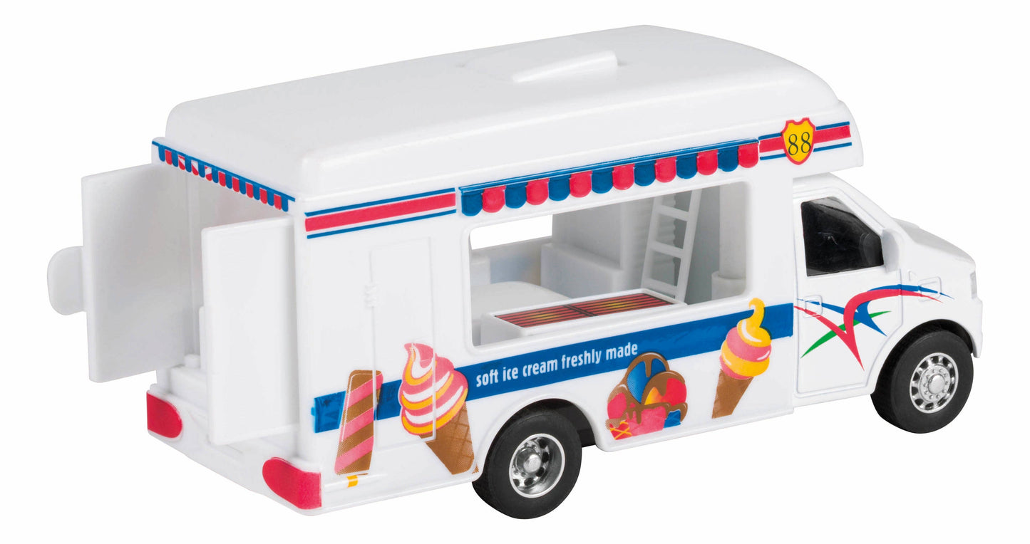 Toysmith Foodie Fleet Die-Cast Asst-Toy Food Trucks