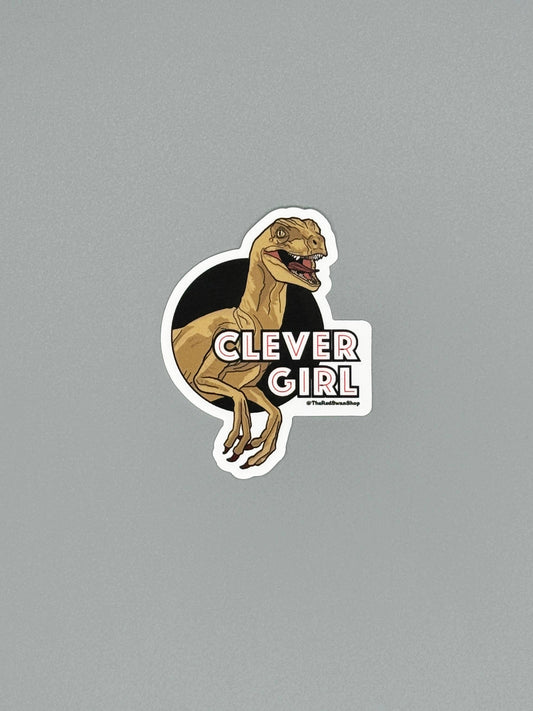 Vinyl Decal - Jurassic Park - Clever Girl