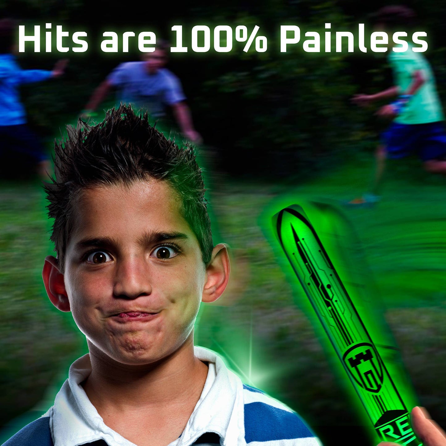 Soft Light Up Foam Toy Swords for Kids - Set of 4, 15”