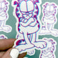 Vinyl Decal - Garfield in 3D