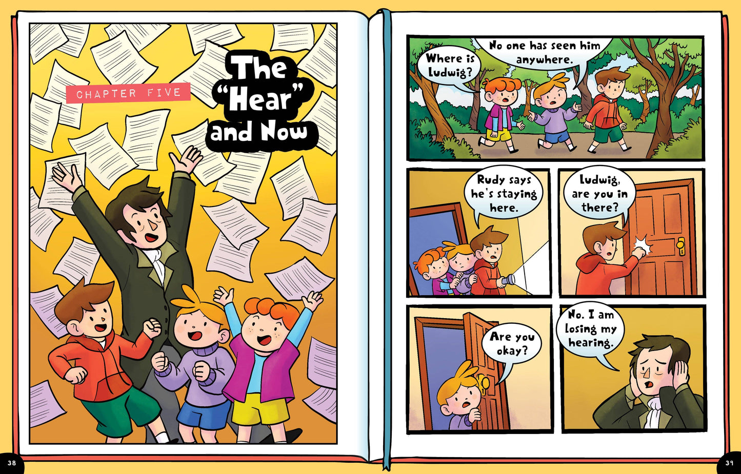 Play On Like Ludwig van Beethoven (Children's Graphic Novel)