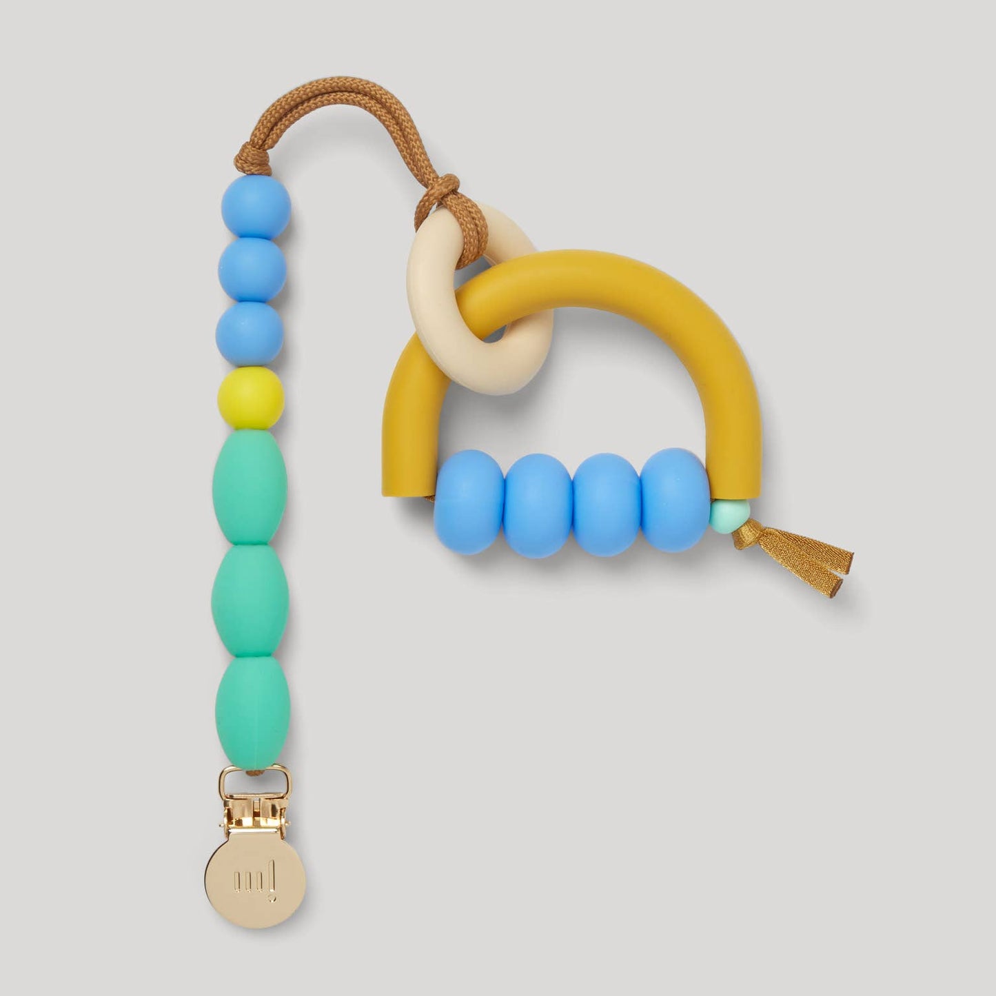 Pacific Arch Ring Teether + Clip Set