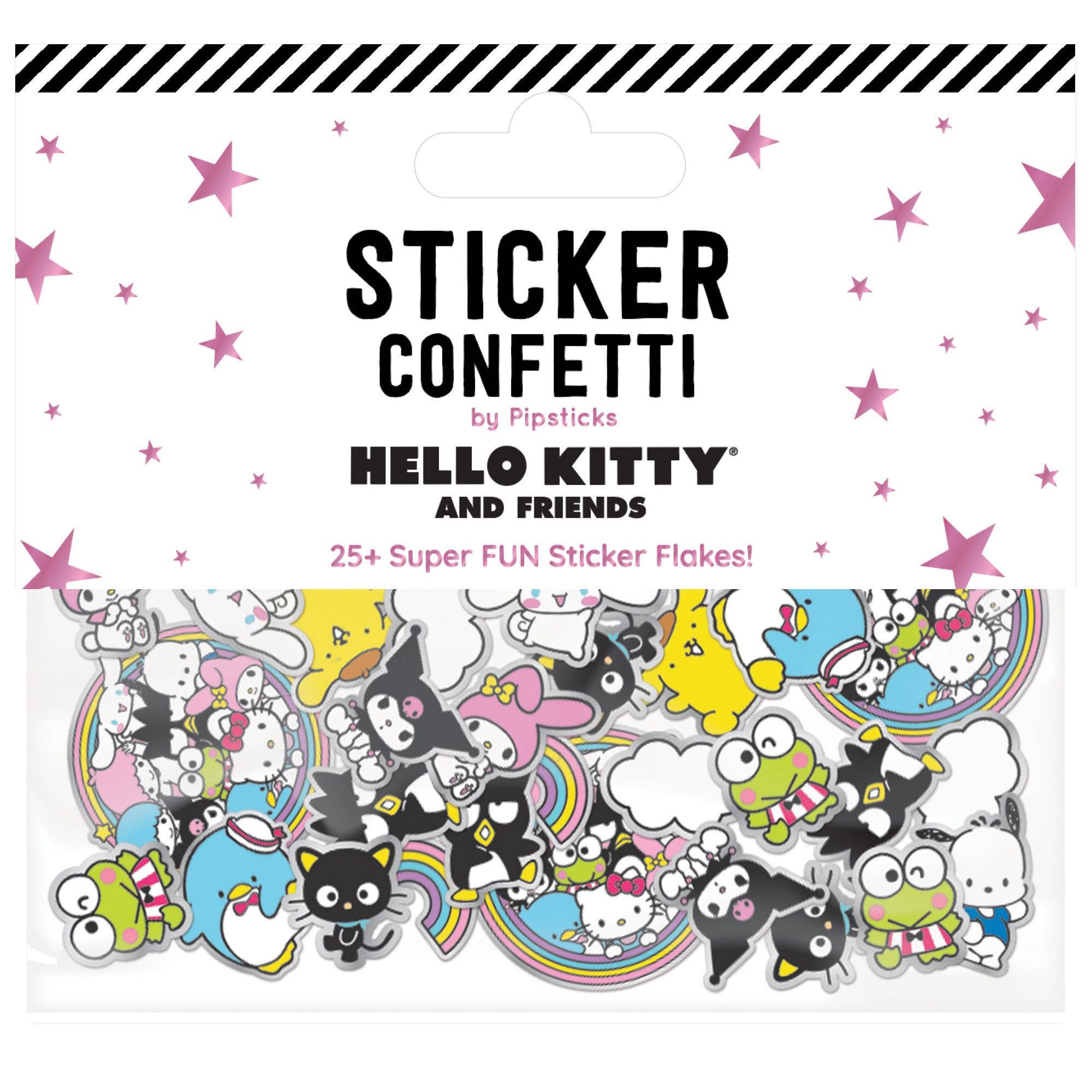 Hello Kitty And Friends Together Forever Sticker Confetti – The Prize Booth