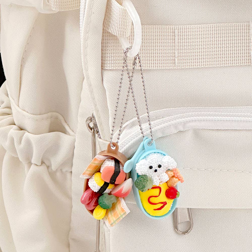 DIY Bento Keyring Kit (Make Your Own Lunchbox Keychain)