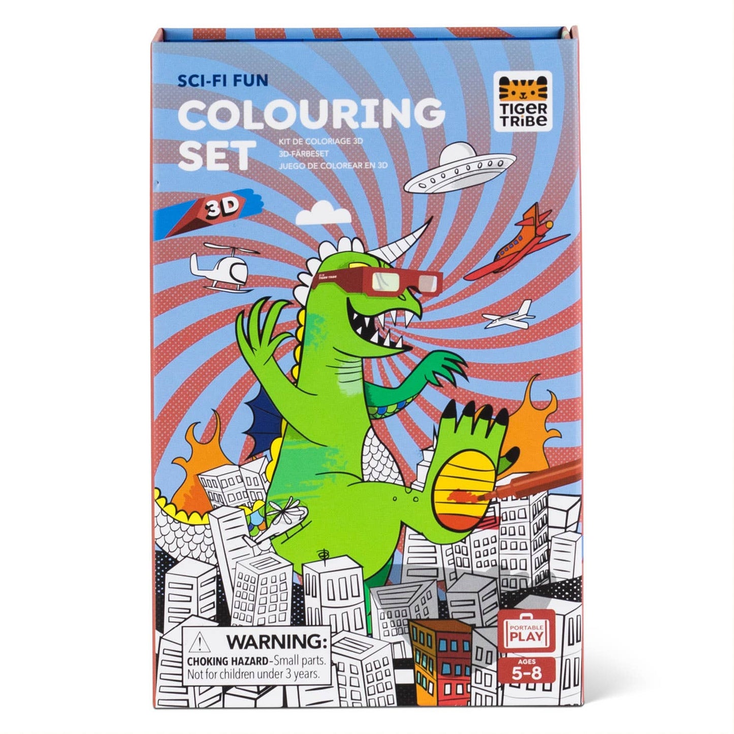3D Coloring Set - Sci Fi Fun