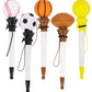 Sports Ball Bouncing Ejection Pen - 24 Pcs