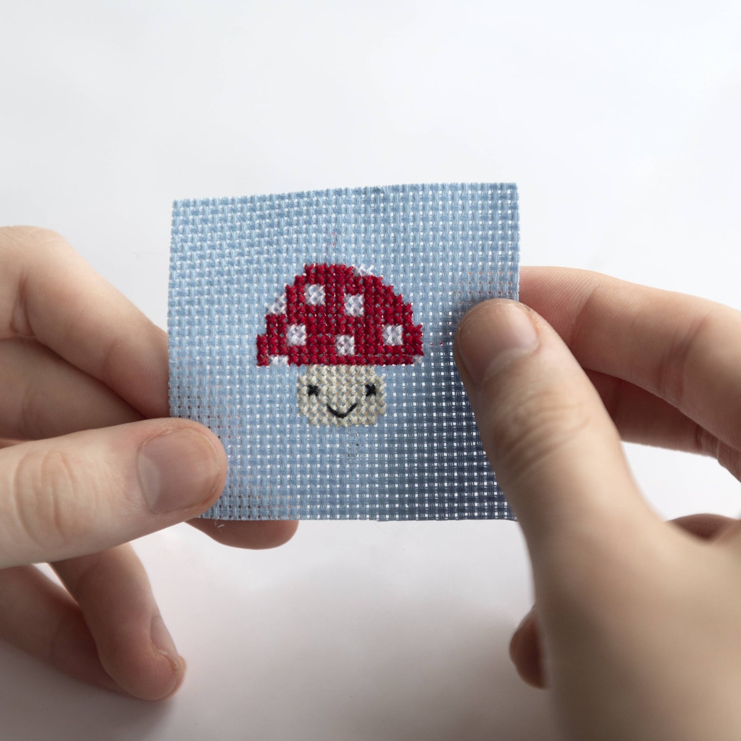 Kawaii Toadstool Mini Cross Stitch Kit