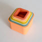 Silicone Stacking Cups- Square