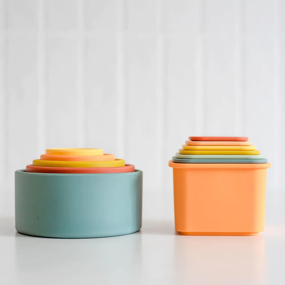 Silicone Stacking Cups- Round