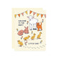 Welcome Baby Animals Card