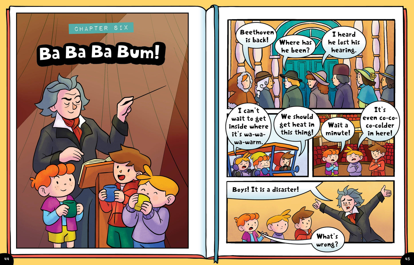 Play On Like Ludwig van Beethoven (Children's Graphic Novel)