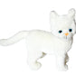 Snowball Plush White Cat