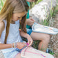 My Friendship Bracelet Maker, 20 Pre-Cut Threads: Blush Pink