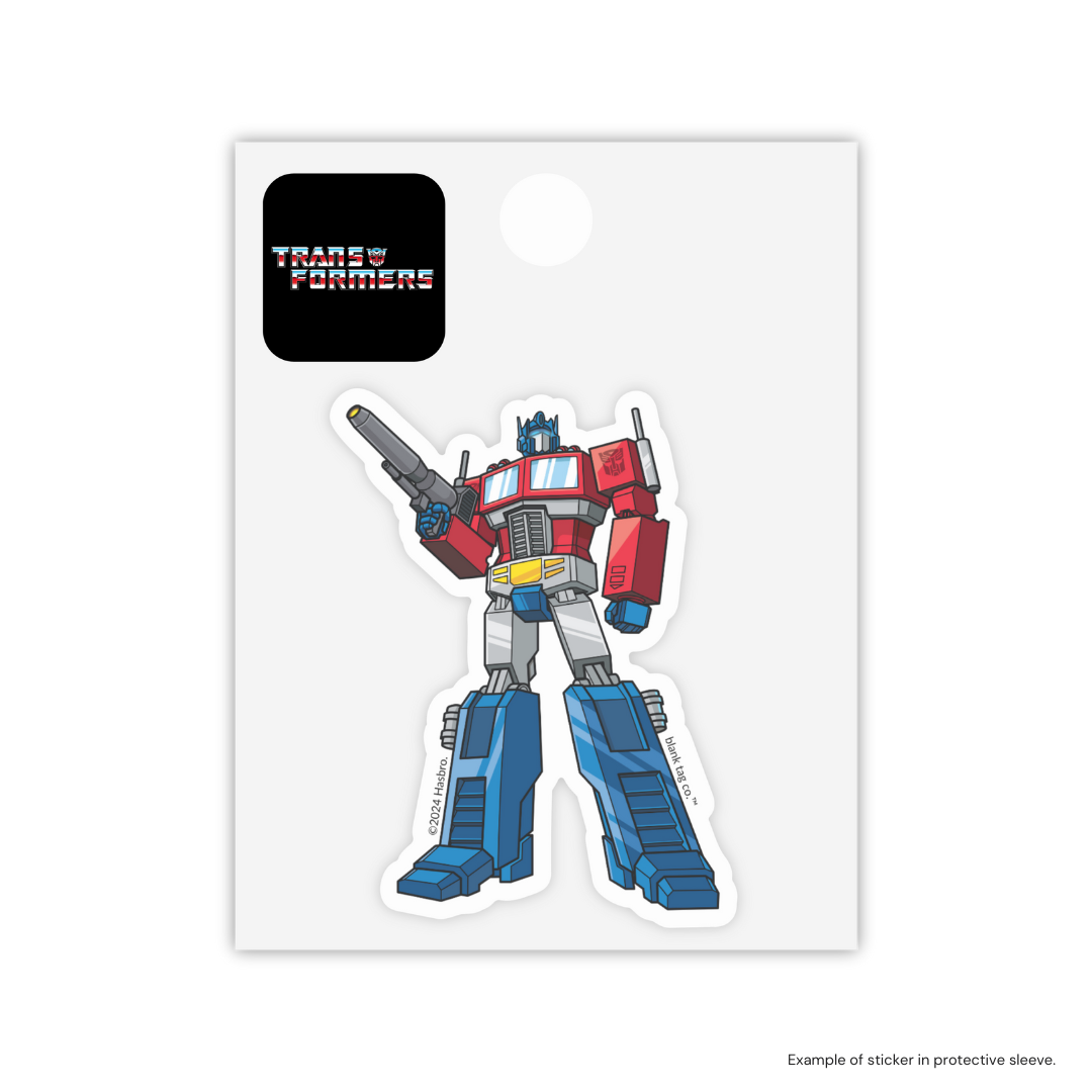 Transformers® Waterproof Sticker - Optimus Prime