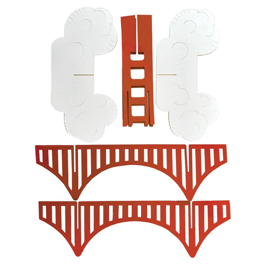 Crystal Growing Golden Gate Bridge | 
Craft Kit Science Kit