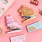 Animal Figure Stapler Set – Cute Bunny & Bear Edition