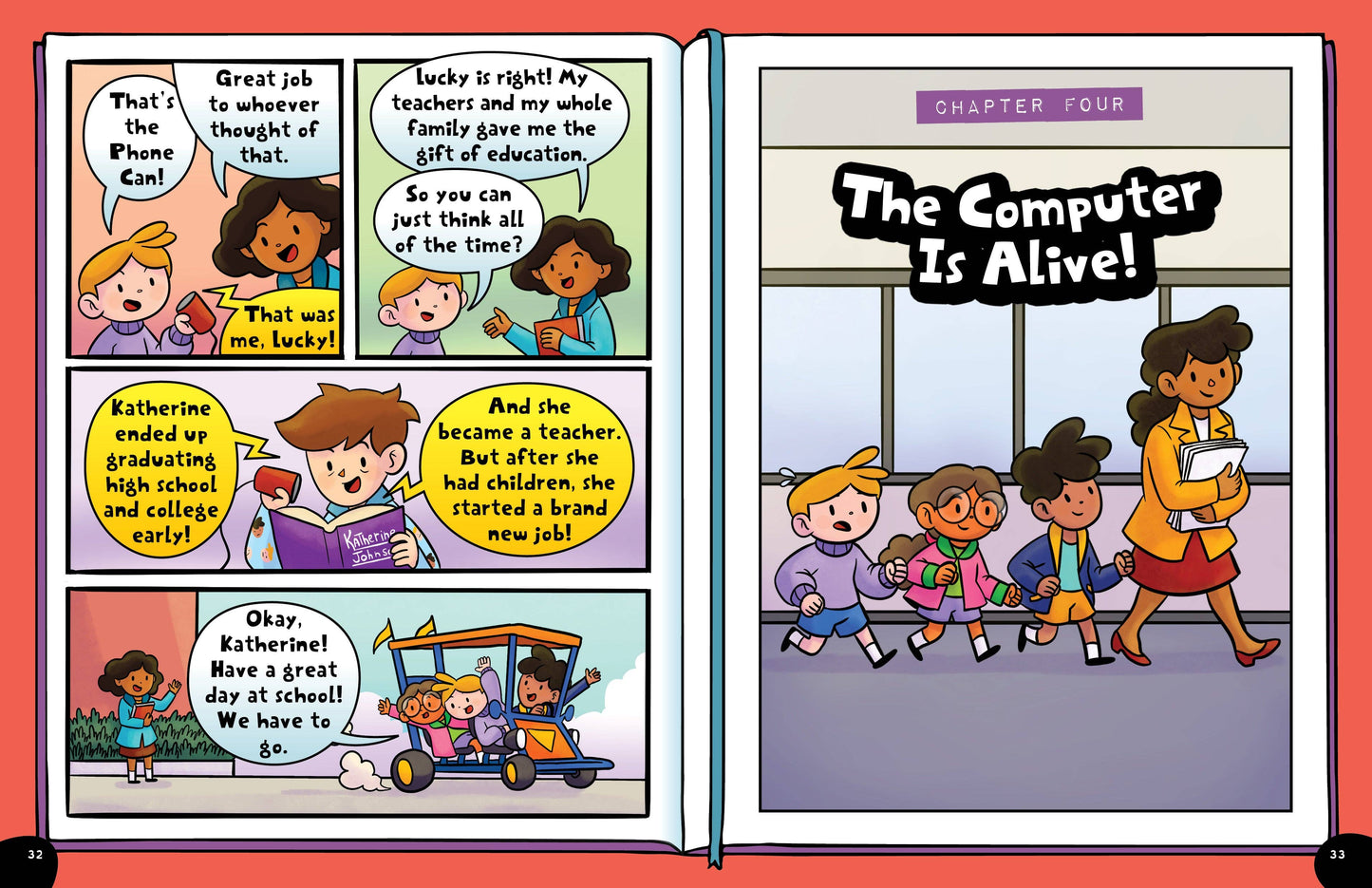 Think Like Katherine Johnson (Children's Graphic Novel)