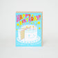 Cake Layers Birthday Letterpress Greeting Card by Hello!Lucky