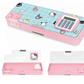 Hello Kitty and Friends Blue Grid Pencil Case