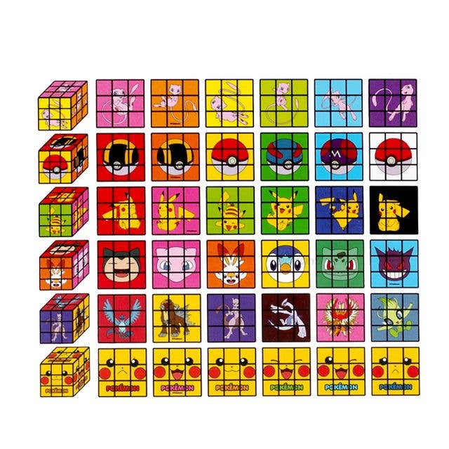 Pokemon Characters Mini Cube Key Ring Random Box