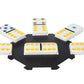 Cardinal Double Six Dominoes In Color Collectors Tin