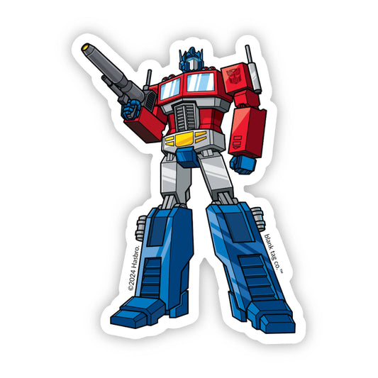 Transformers® Waterproof Sticker - Optimus Prime