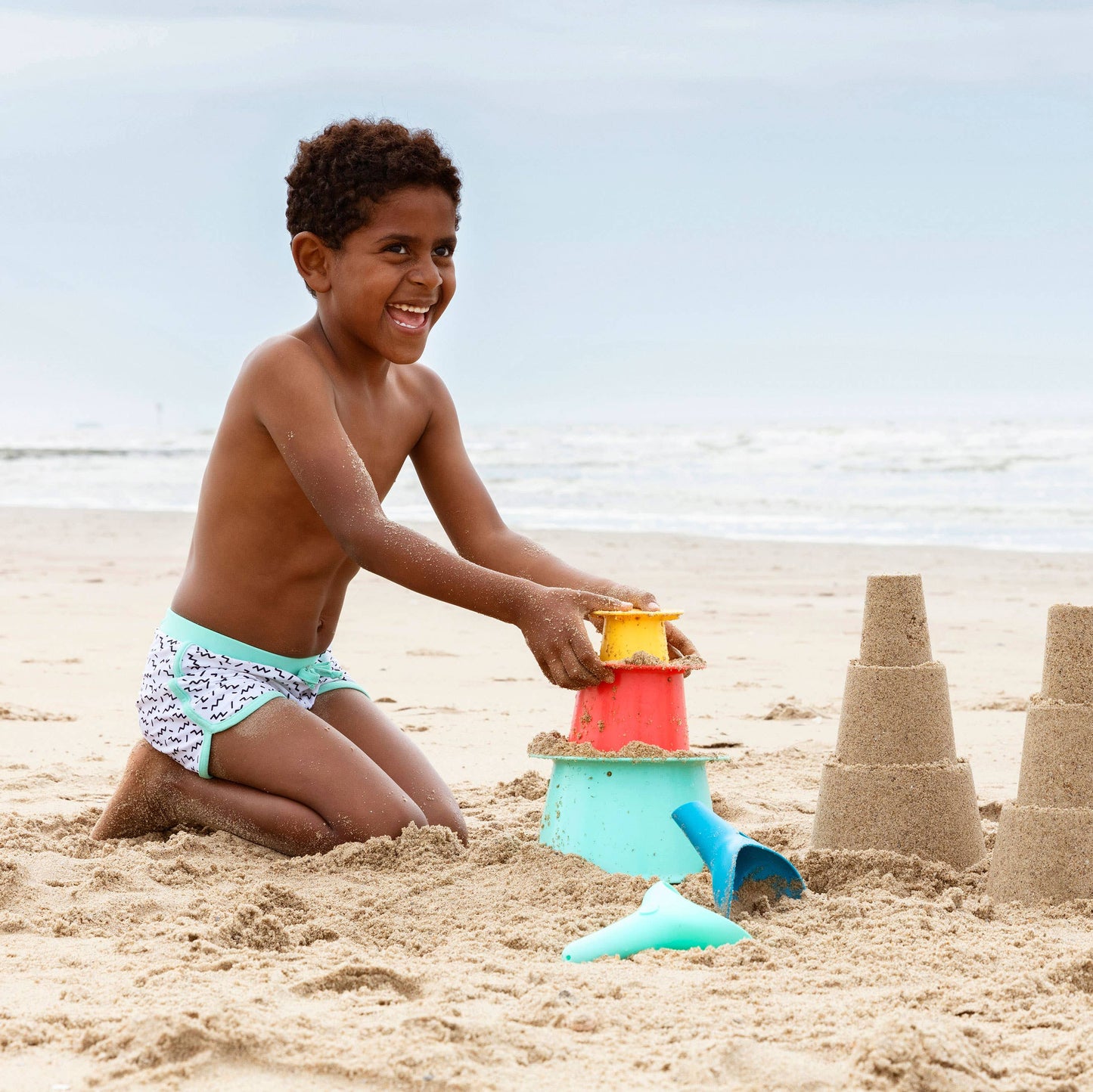 Quut Raki - Ocean - Rake and digger, 2 in 1