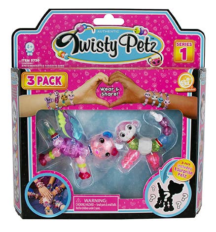 Twisty Petz 3 Bracelet Window Box