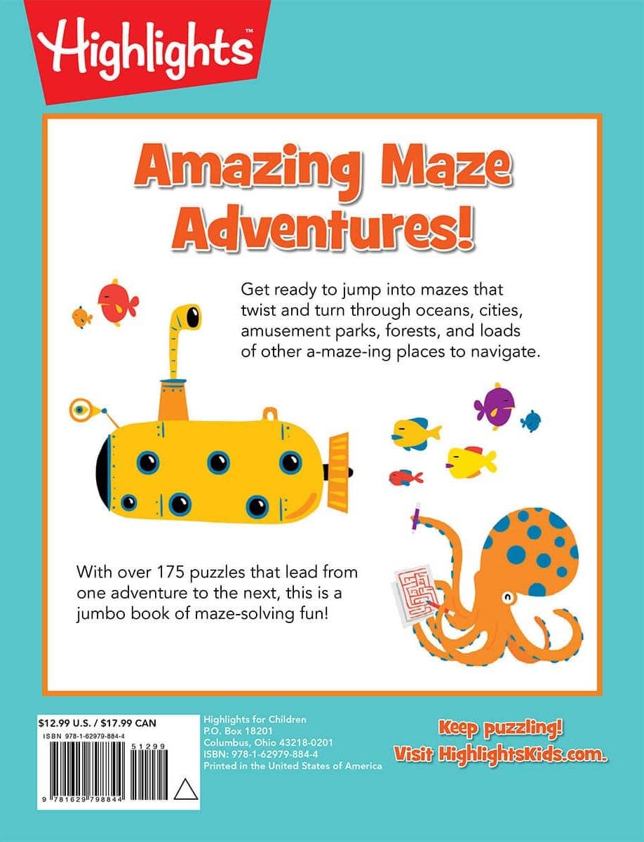 Jumbo Book of Amazing Mazes