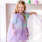 Lavender Star Cape - Kids Dress Up Cape