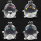Molang Clear Mochi Squishy Figure Fidget Toy