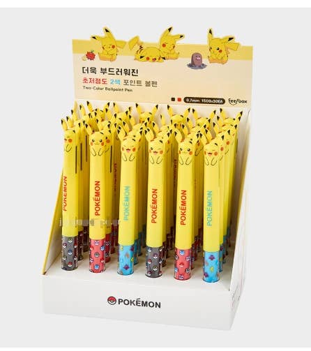 Pokémon Pikachu Two-Color Ballpoint Pen