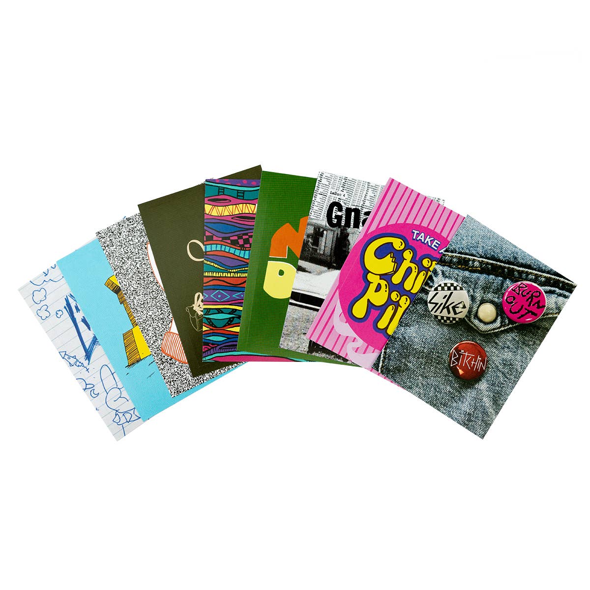 Decade Sticker Card Pack - 1980s