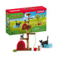 Playtime For Cute Cats Farm Figurine Toys Play Set