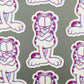 Vinyl Decal - Garfield in 3D