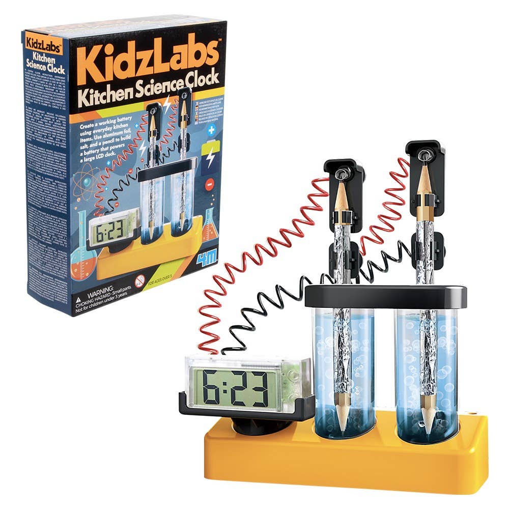 (T) KIDZLABS/KITCHEN SCIENCE CLOCK