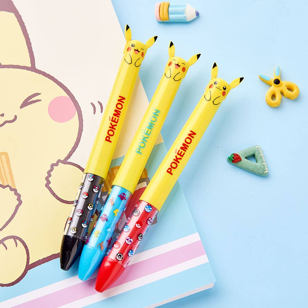 Pokémon Pikachu Two-Color Ballpoint Pen