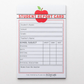 Kids Playtime Pad®  Student Report Card