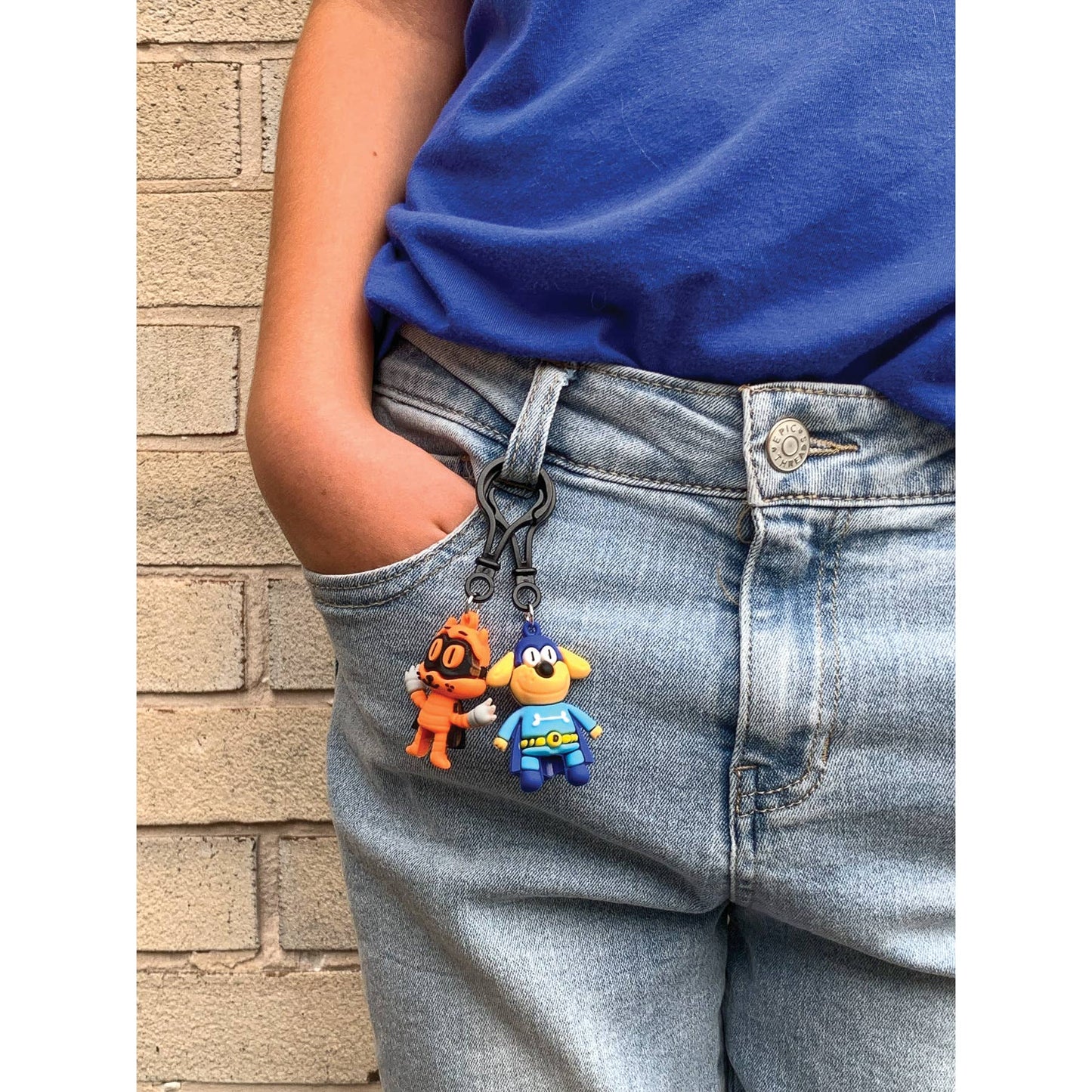 DOG MAN BACKPACK CLIP