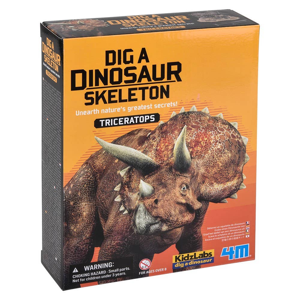 KidzLabs /Dig A Dinosaur Skeleton/Triceratops