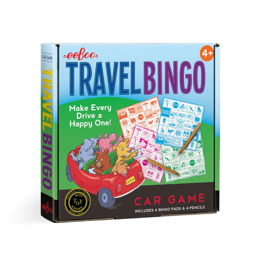 Travel Bingo Car Game