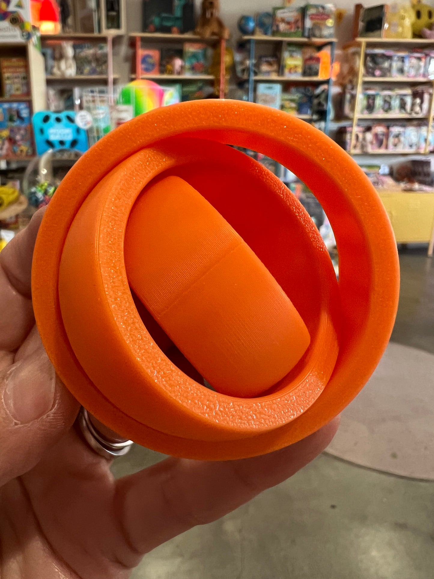 Pumpkin rotating ring