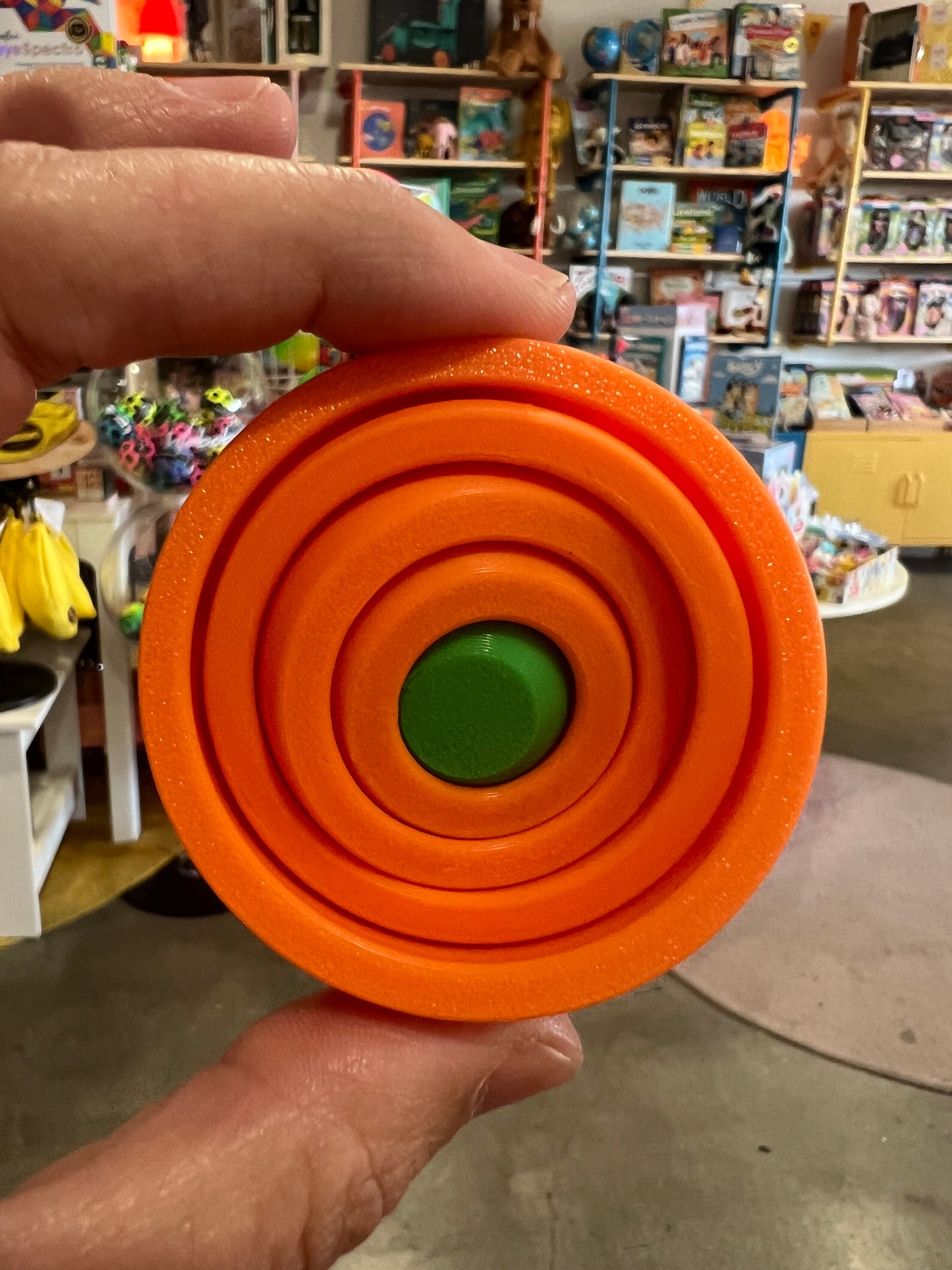 Pumpkin rotating ring