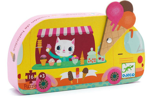 Cats Ice Cream Truck Jigsaw Puzzle