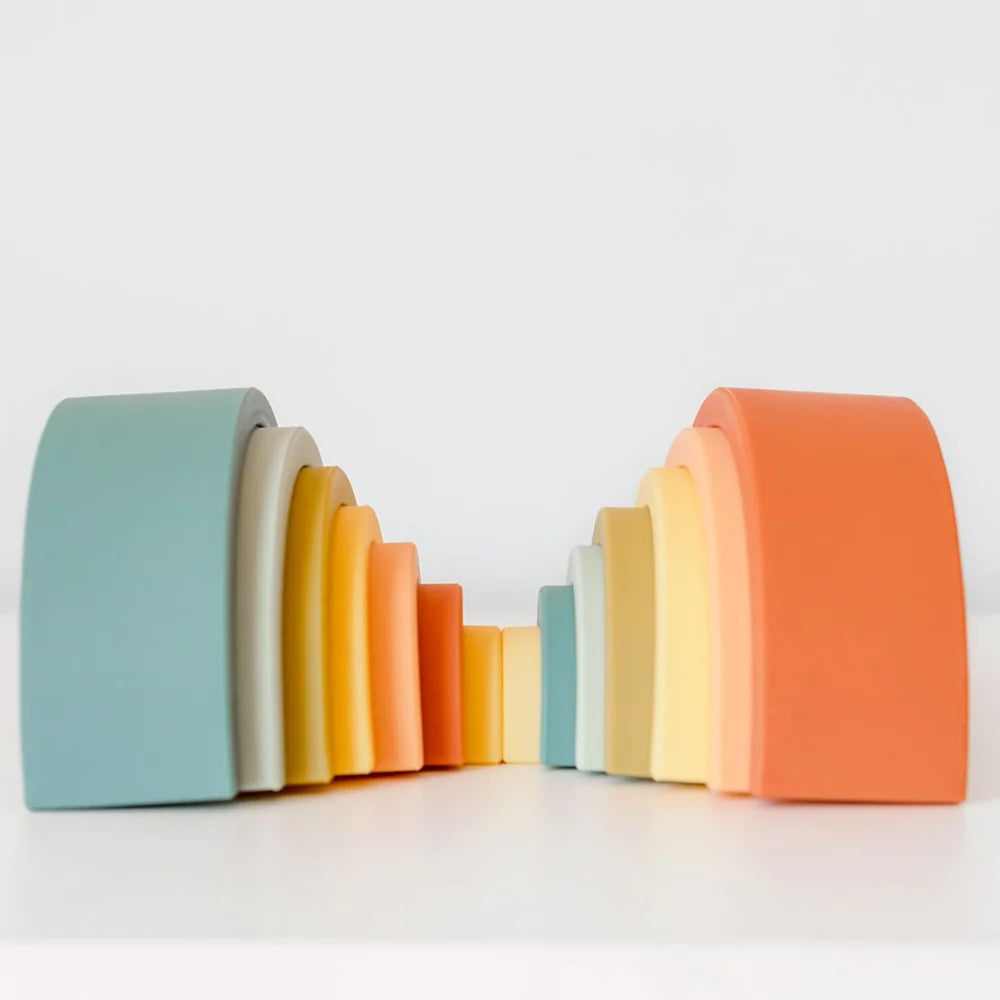 Cherry Silicone Stacker