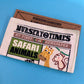 Nursery Times Crinkly Newspaper - Safari Animals
