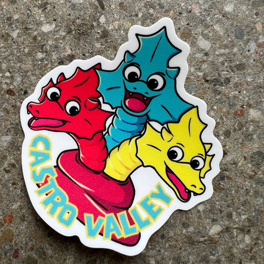 Beloved 3 headed Castro Valley Dragons