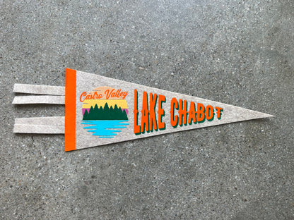 Lake Chabot 5x12 Mini Pennant