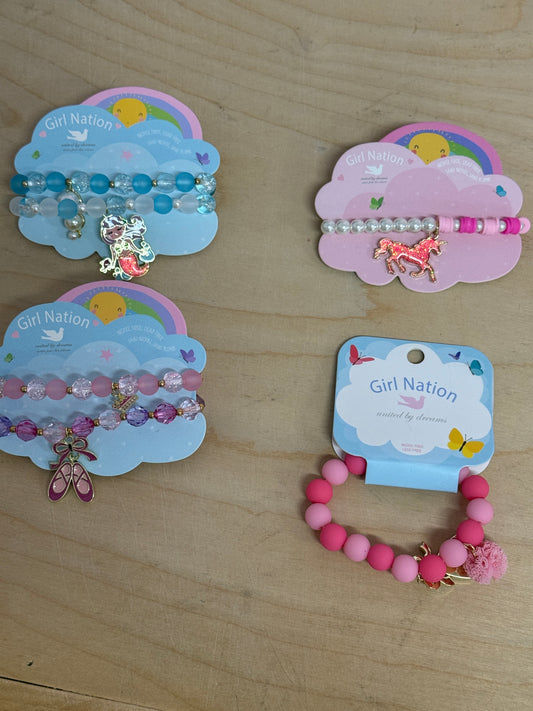Girl Nation Bracelets - Assorted
